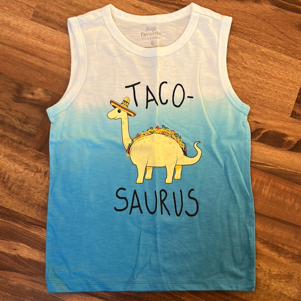 Boys tank Size 6. Brand boy’s favorite play wear. NWOT
